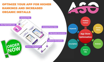 App Store Optimization (ASO) Services – Boost Your App’s Visibility & Downloads